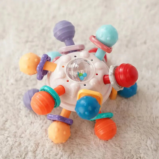 GirachocaBola: Brinquedo Sensorial de Desenvolvimento para Bebê